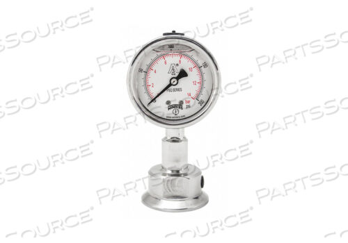 OEM#: PSQ15806МАНОМЕТР 2-1/2 РАЗМЕР ЦИФЕРБЛАТА СЕРЕБРИСТЫЙ от Winters Instruments