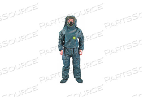 OEM#: 68-4000HOODED COVERALLS KNIT CUFF 2XL GREEN by Ansell Healthcare