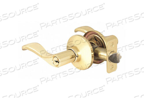 OEM#: WL0203KA4LEVER LOCKSET BRIGHT BRASS WAVE STYLE от Master Lock