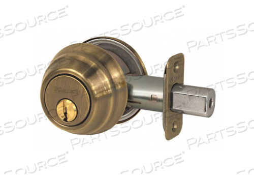 OEM#: DSH0605KA4SDEADBOLT АНТИКВАРНЫЙ ЛАТУННЫЙ ОДНОЦИЛИНДРОВЫЙ от Master Lock