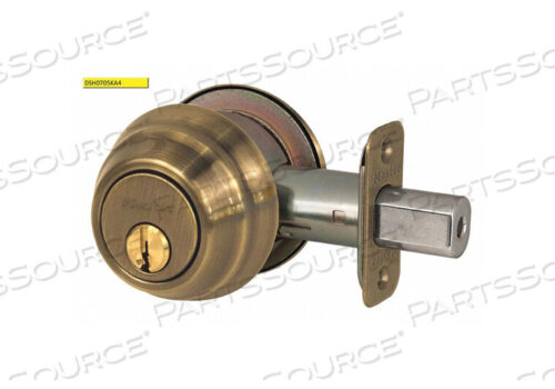 OEM#: DSH0705KA4SDEADBOLT АНТИКВАРНЫЙ ЛАТУННЫЙ ДВОЙНОЙ ЦИЛИНДР от Master Lock