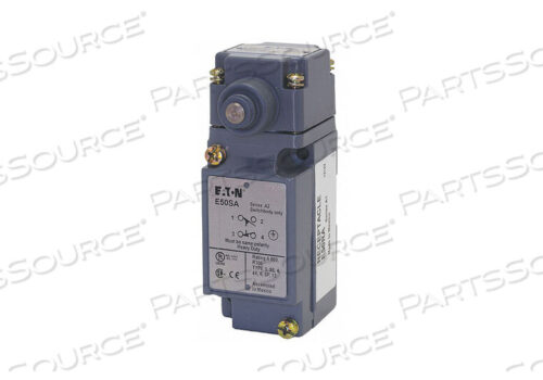 OEM#: E50AS1SWITCH, LIMIT, HEAVY-DUTY PLUG-IN, SIDE SHUP KNOCK HEAD, 10A, SPDT 1NO-1NC by Eaton