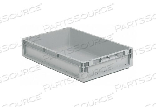 OEM#: ELB6120.GY1SOLID WALL STACKING CNTNER 24X16X5 СЕРЫЙ от SSI Schaefer