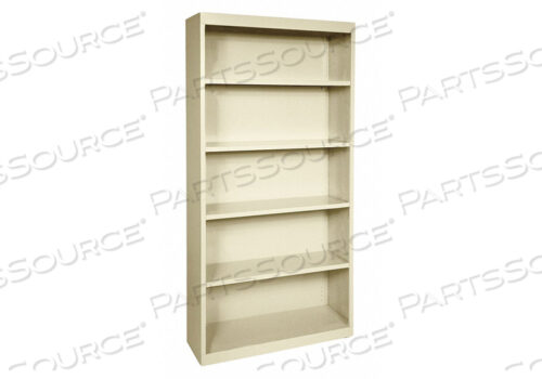 КНИЖНЫЙ ШКАФ ВЕРТИКАЛЬНЫЙ ELITE 4 PUTTY STEEL