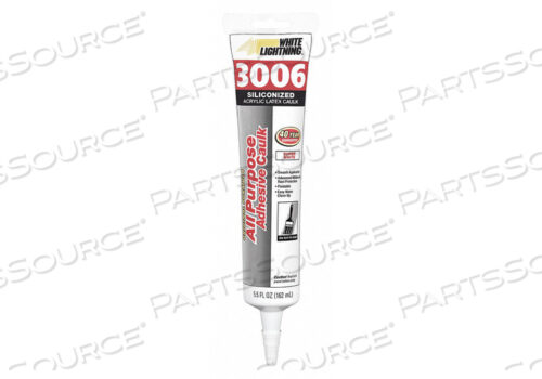 OEM#: W12AF0005CAULK HYBRID 5.5 OZ TUBE 35G/L VOC от White Lightning