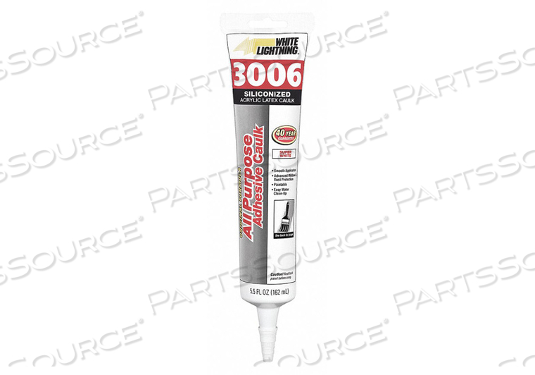 OEM#: W12AF0005CAULK HYBRID 5.5 OZ TUBE 35G/L VOC от White Lightning