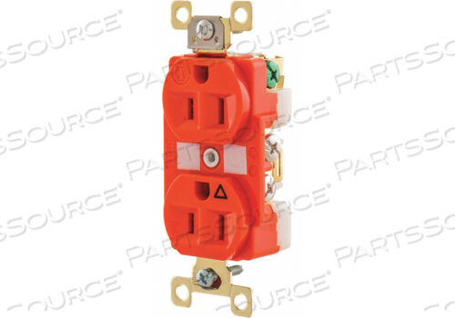 OEM#: BRY5262IGRESEPTACLE ОРАНЖЕВЫЙ НЕЙЛОН 0,5 Л.С. 2 ПОЛЮСА от Hubbell Power Systems
