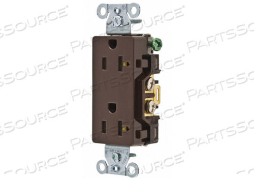 OEM#: DRS20RECEPTACLE BROWN 20A NYLON 1.0 HP 125VAC от Hubbell Power Systems