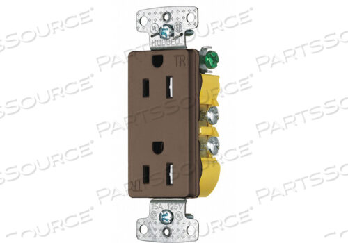 OEM#: RRD15STRREPTACLE 15A 0.5 HP 2 ПОЛЮСА 125VAC от Hubbell Power Systems