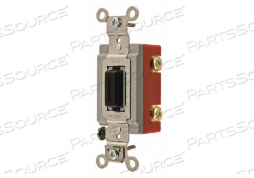 OEM#: 4901LНАСТЕННЫЙ ВЫКЛЮЧАТЕЛЬ ЧЕРНЫЙ 20A 1-ПОЛЮСНЫЙ ВЫКЛЮЧАТЕЛЬ от Hubbell Power Systems