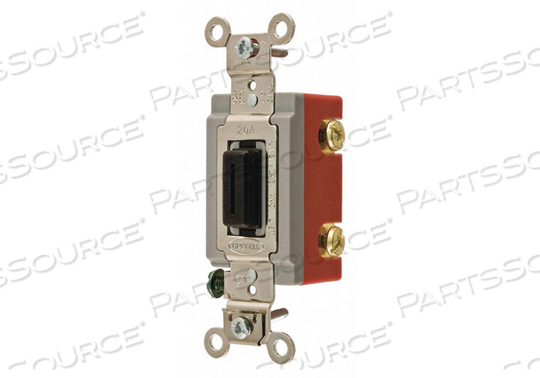OEM#: 4901LНАСТЕННЫЙ ВЫКЛЮЧАТЕЛЬ ЧЕРНЫЙ 20A 1-ПОЛЮСНЫЙ ВЫКЛЮЧАТЕЛЬ от Hubbell Power Systems