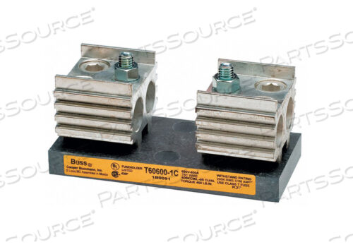 OEM#: T60600-1CFUSE BLOCK 401 TO 600A T 1 POLE от Cooper Bussmann