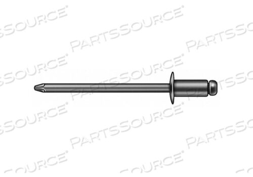 OEM#: AD810BS203ГЛУХАЯ ЗАКЛЕПКА 1/4 ДИАМЕТРОМ 0,850 Л PK100 от Pop Avdel