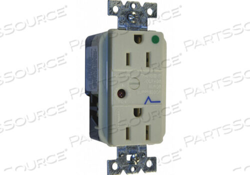OEM#: HBL8262ISARECEPTACLE DECO 15A 5-15R 125V IVORY от Hubbell Incorporated, Электромонтажное устройство-Kellums