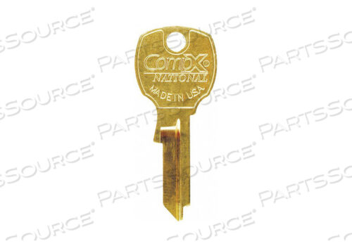 OEM#: D4300ЗАГОТОВКА КЛЮЧА ДЛЯ ЗАМКОВ C8710 - C8735 от CompX
