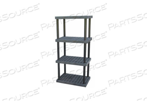 OEM#: S3624X4PLASTIC SHELVING OPEN 75 H 4 SHELF by SPC Industrial