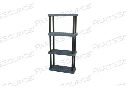 OEM#: S3616X4PLASTIC SHELVING OPEN 75 H 4 SHELF by SPC Industrial