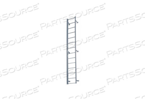 OEM#: F14S C1 ФИКСИРОВАННАЯ ЛЕСТНИЦА 13 ФУТОВ 3 ДЮЙМА H СТАЛЬНАЯ от Cotterman