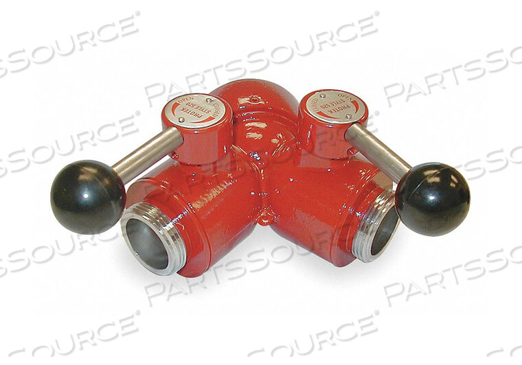 OEM#: 430-2521511 ПОЖАРНЫЙ ШЛАНГ, НАПРАВЛЯЮЩАЯ ЛИНИЯ, ЗВЕЗДА - 2-1/2 ДЮЙМА NH X 1-1/2 ДЮЙМА NPSH - ЛАТУНЬ - 2-ЧАСТЬ от Moon American