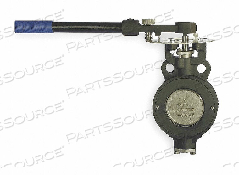 OEM#: HP1WCS4212 3-дисковый межфланцевый клапан с 3-дюймовым вкладышем из RPTFE от Milwaukee Valve