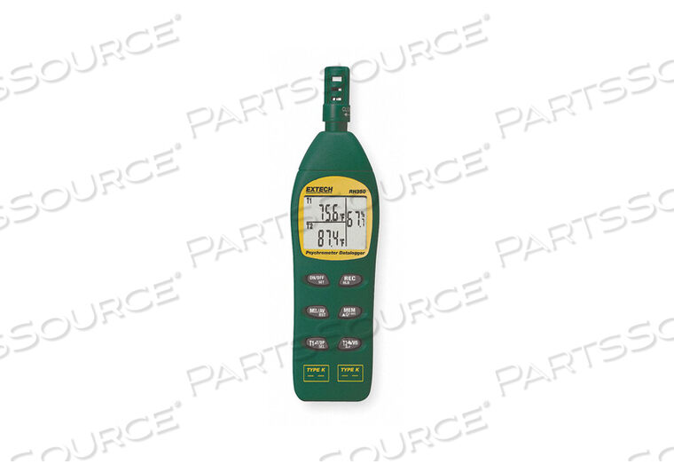 OEM#: RH350TEMP/HUMDTY MTR 0 ДО 100 PER REL HUM RNG от Extech Instruments