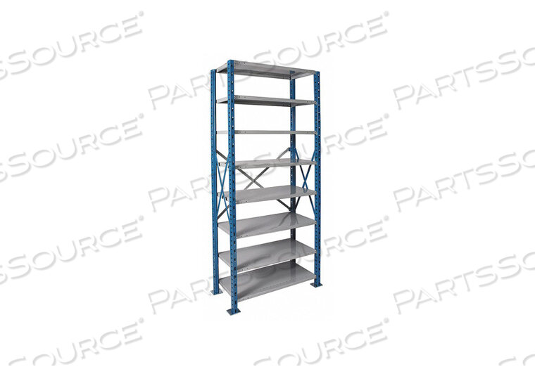 OEM#: H5713-1807PBМЕТАЛЛИЧЕСКИЙ СТЕЛЛАЖ ОТКРЫТЫЙ СТАРТЕР 87 H 8 ПОЛОК от Hallowell