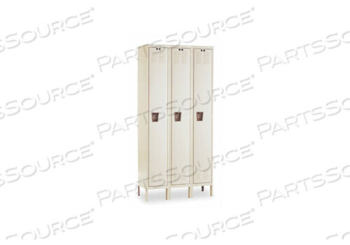 OEM#: U3288-1G-A-PTWRDRB LOCKR LVRD 3 WIDE 1 TIER TAN by Hallowell