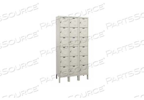 OEM#: U3228-6G-A-PTBOX LOCKR LVRED 3 WIDE 6 TIER TAN от Hallowell