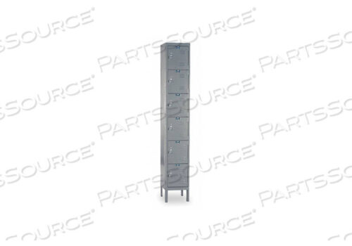 OEM#: U1258-6A-HGE1563 ЯЩИК ДЛЯ МЕБЕЛИ С ЖАЛЮЗИЯМИ 1 ШИРИНА 6 ЯРУСНЫЙ СЕРЫЙ от Hallowell