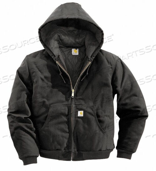 OEM#: J140-BLK MED REGHOODED JACKET INSULATED BLACK M от Carhartt