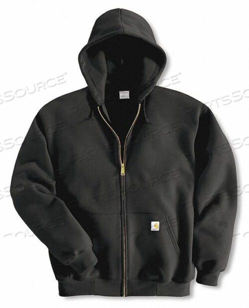 OEM#: K122-BLK 3XL REGHOODED Sweatshirt black cotton/pet 3XL by Carhartt