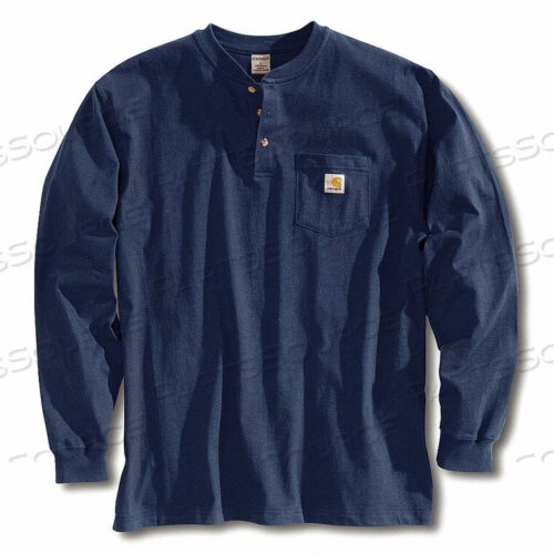 OEM#: K128-NVY LRG TLLLONG SLEEVE HENLEY NAVY L от Carhartt