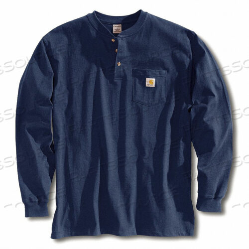 OEM#: K128-NVY XXL TLLLONG SLEEVE HENLEY NAVY 2XL от Carhartt