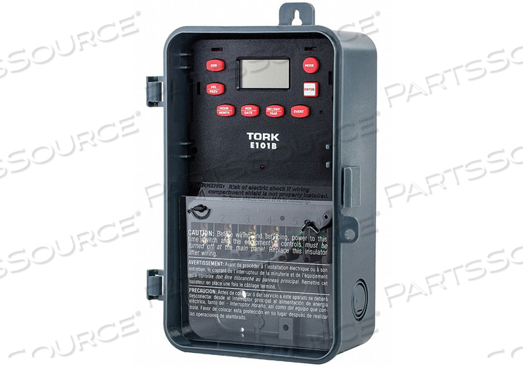 OEM#: E101BЭЛЕКТРОННЫЙ ТАЙМЕР 24 ЧАСА SPST от Tork