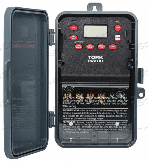 OEM#: EWZ120ЭЛЕКТРОННЫЙ ТАЙМЕР ASTRO 7 ДНЕЙ SPDT от Tork