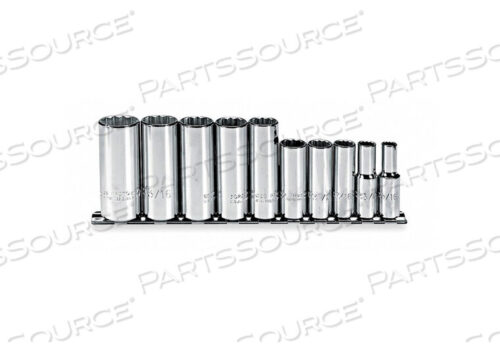 OEM#: J52107 НАБОР ГОЛОВОК SAE 3/8 IN DR 10 шт от Proto
