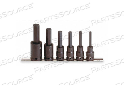 OEM#: J74252НАБОР ГОЛОВОК ДЛЯ УДАРНЫХ БИТ 1/2 ДЮЙМА DR 6 PT 6 PC от Proto