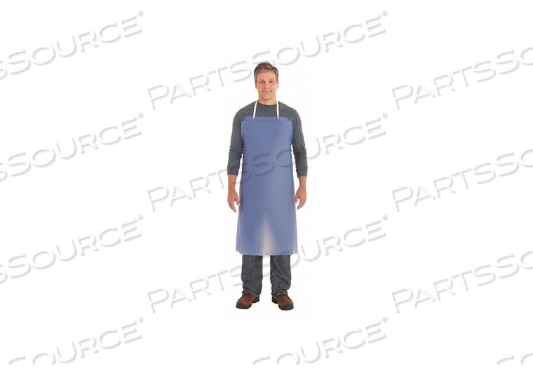 OEM#: 56-009BIB APRON BLUE 33 IN W 44 IN L by Ansell Healthcare