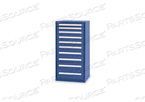 OEM#: SCU3126A-FTKADBG8301 MOD DRAWER CAB 59 H 10 DRAWER DARK BLUE от Stanley Vidmar