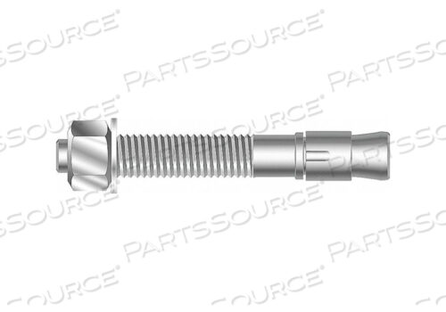 OEM#: 2514214КЛИНОВОЙ АНКЕР ДИАМЕТРОМ 1/4 CS LN.2-1/4 PK100 от MKT Fastening