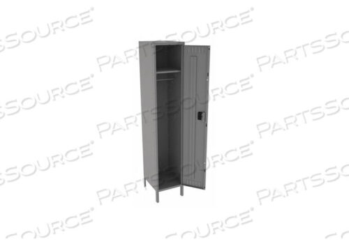 OEM#: STK-151872-1 GRAYWARDROBE LOCKER LVRD 1 WIDE 1 TIER GRAY by Tennsco Corp.