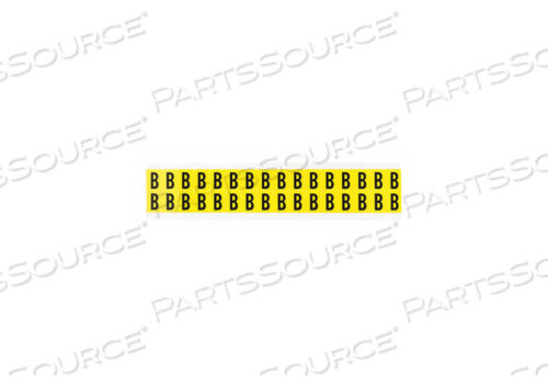 OEM#: 3420-BD4797 ИДЕНТИФИКАЦИОННАЯ КАРТА С ПИСЬМЕННЫМИ БУКВАМИ B PK32 от Brady Americas