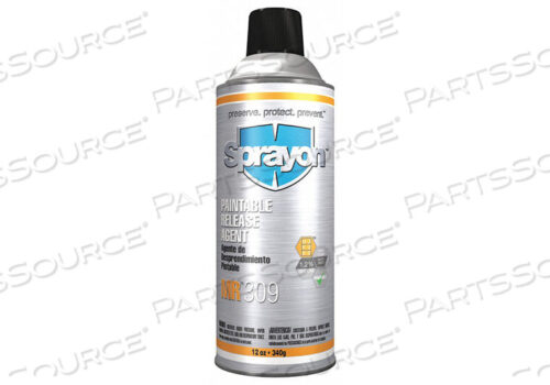 OEM#: S00309000PAINTABLE MOLD RELEASE 16 OZ AEROSOL by Sprayon