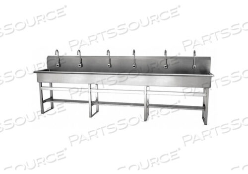 OEM#: 512FAHAND RICK WITH FAUCET 120 IN L 20 IN W от Sani-Lav