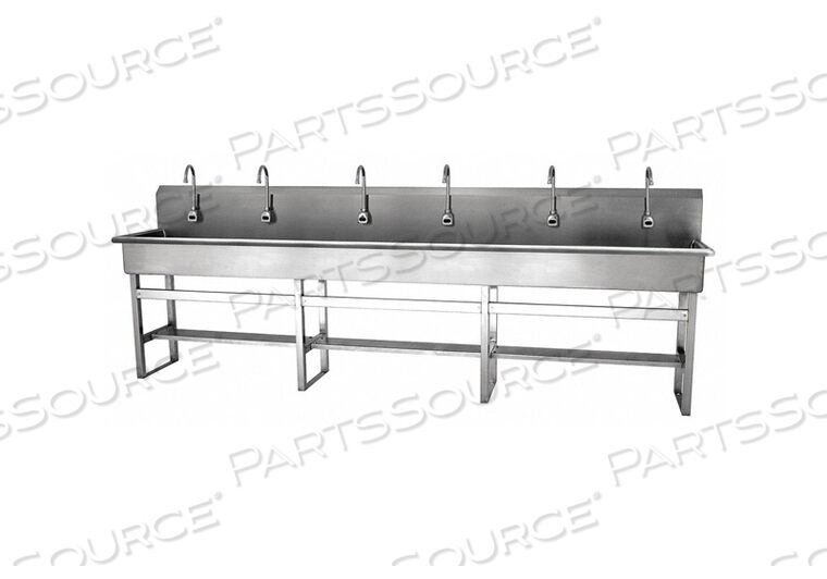 OEM#: 512FAHAND RICK WITH FAUCET 120 IN L 20 IN W от Sani-Lav