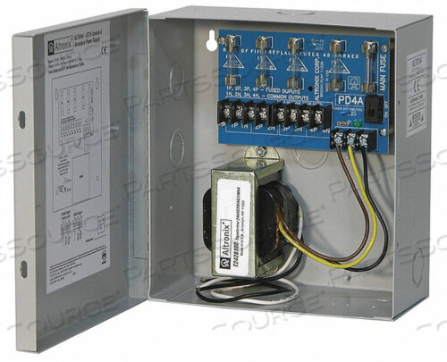 OEM#: ALTV244БЛОК ПИТАНИЯ 4 ПРЕДОХРАНИТЕЛЯ 24 В ПЕРЕМЕННОГО ТОКА @ 4A от Altronix Corporation