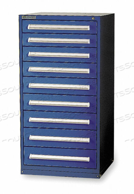 OEM#: SEP3140A-FTKADBG8303 MOD DRAWER CAB 59 H 9 DRAWER DARK BLUE от Stanley Vidmar