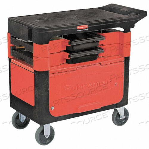 OEM#: FG618088BLAMOBIL CAB BENCH PLASTIC 38 W 19-1/4 D от Rubbermaid Medical Division