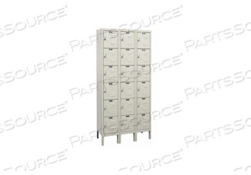 OEM#: U3228-6G-PTBOX LOCKR LVRED 3 WIDE 6 TIER TAN от Hallowell