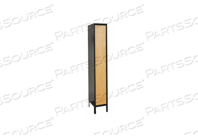 OEM#: UW1588-1A-MEWWRDRB LOCKR SOLID 1 WD 1 TIER WOOD/BLACK от Hallowell